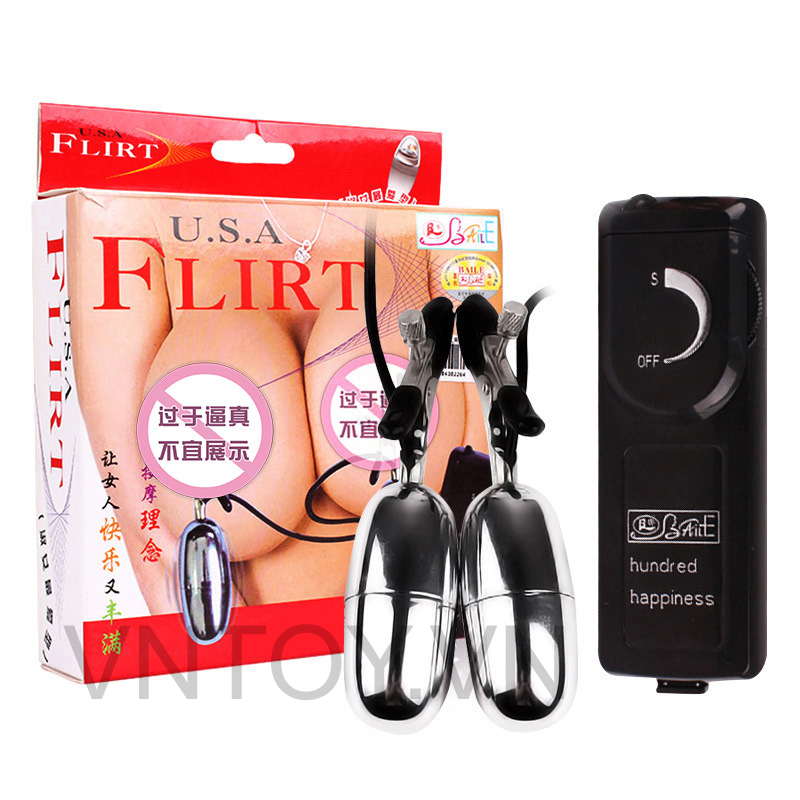 Trứng rung tình yêu kẹp đầu ti