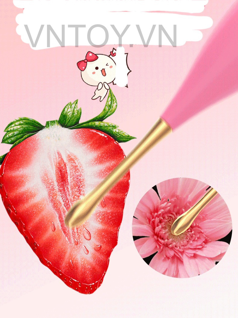 Chày rung tình yêu massage điểm G 2 đầu rung