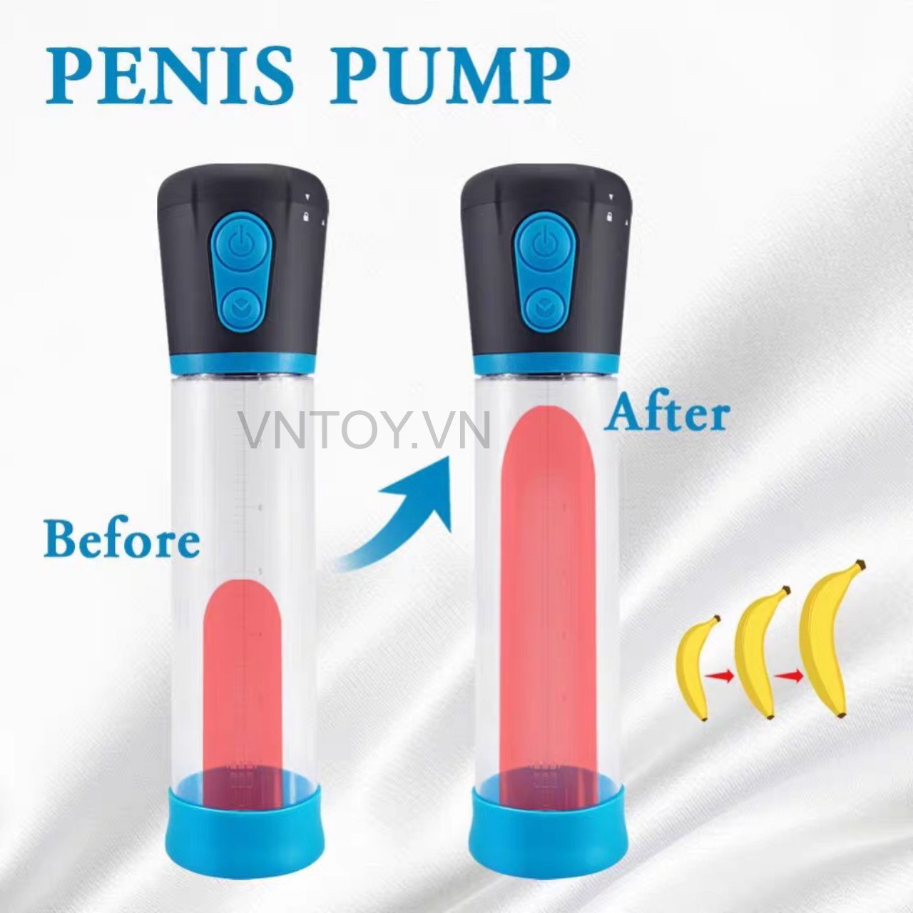 Máy tập dương vật Penis Pump Men Powerup tự động hóa