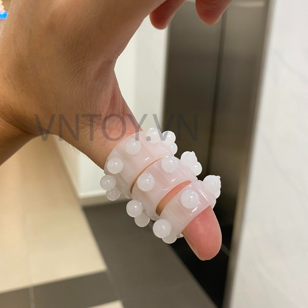 Vòng đeo dương vật bi gai đặc siêu kích thích