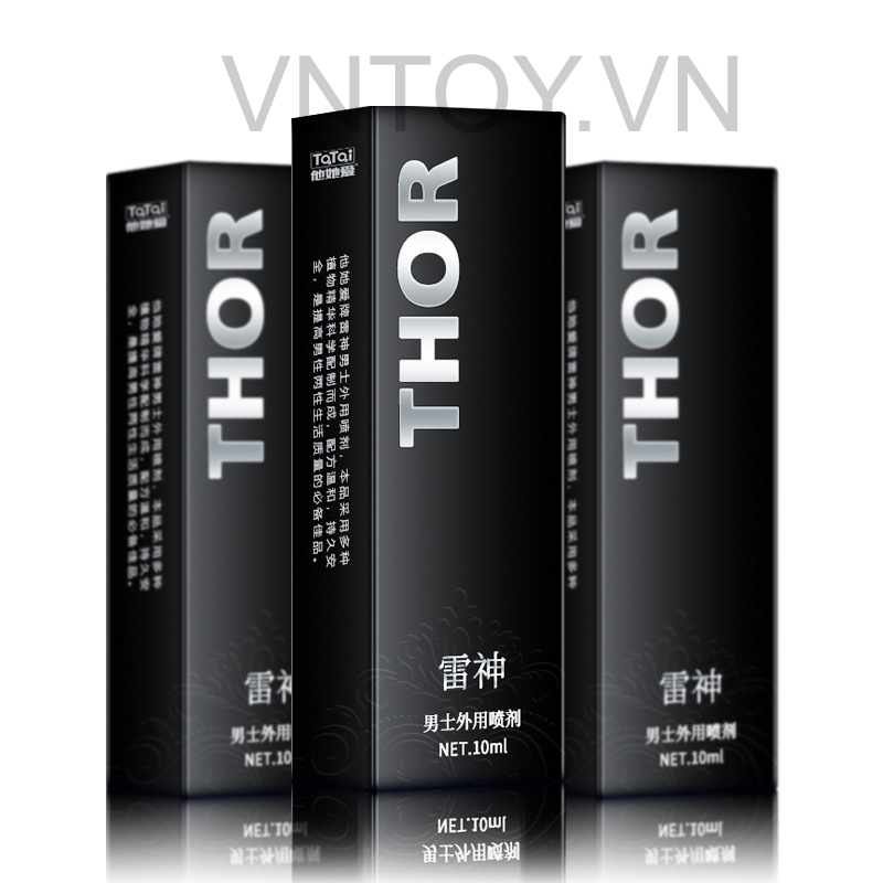 Chai Xịt chống xuất tinh sớm Thor chính hãng kéo dài thời gian quan hệ