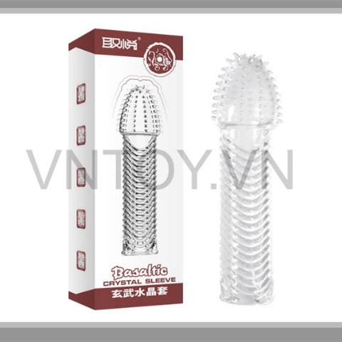 Bao cao su đôn dên vân gợn sóng đầu gai