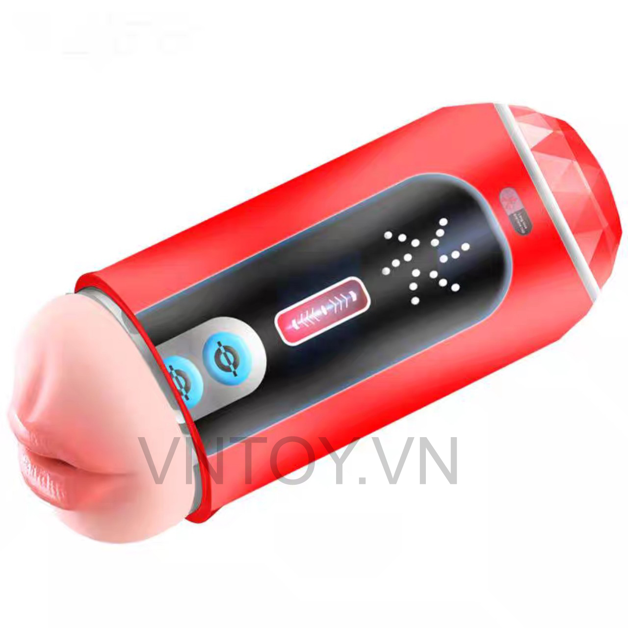 Cốc thủ dâm 2 đầu chữ M chính hãng mô phỏng âm đạo và môi phụ nữ