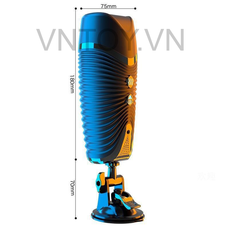 Cốc thủ dâm gắn tường rung rên có chân đế tặng kèm tai nghe