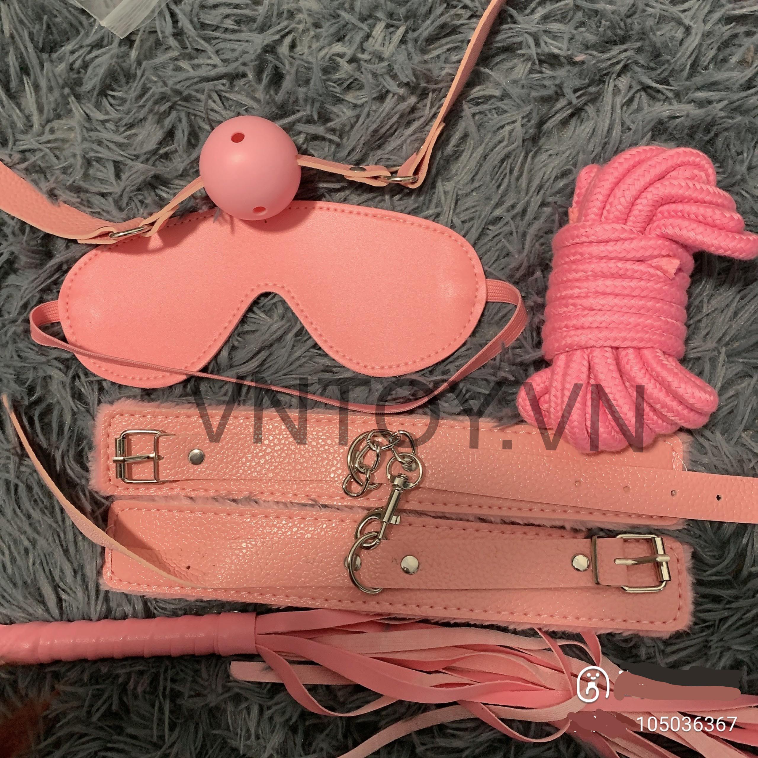 Bộ trói bạo dâm BDSM 10 món kích thích nam nữ