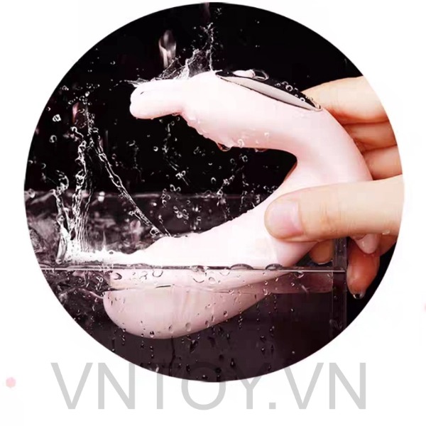 Quần lót rung điều khiển từ xa tai thỏ hình dương vật