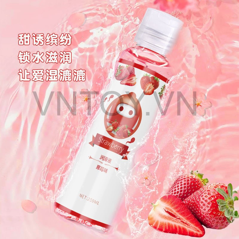 Gel bôi trơn cơ thể Jiuai nhiều hương vị chai 200ml