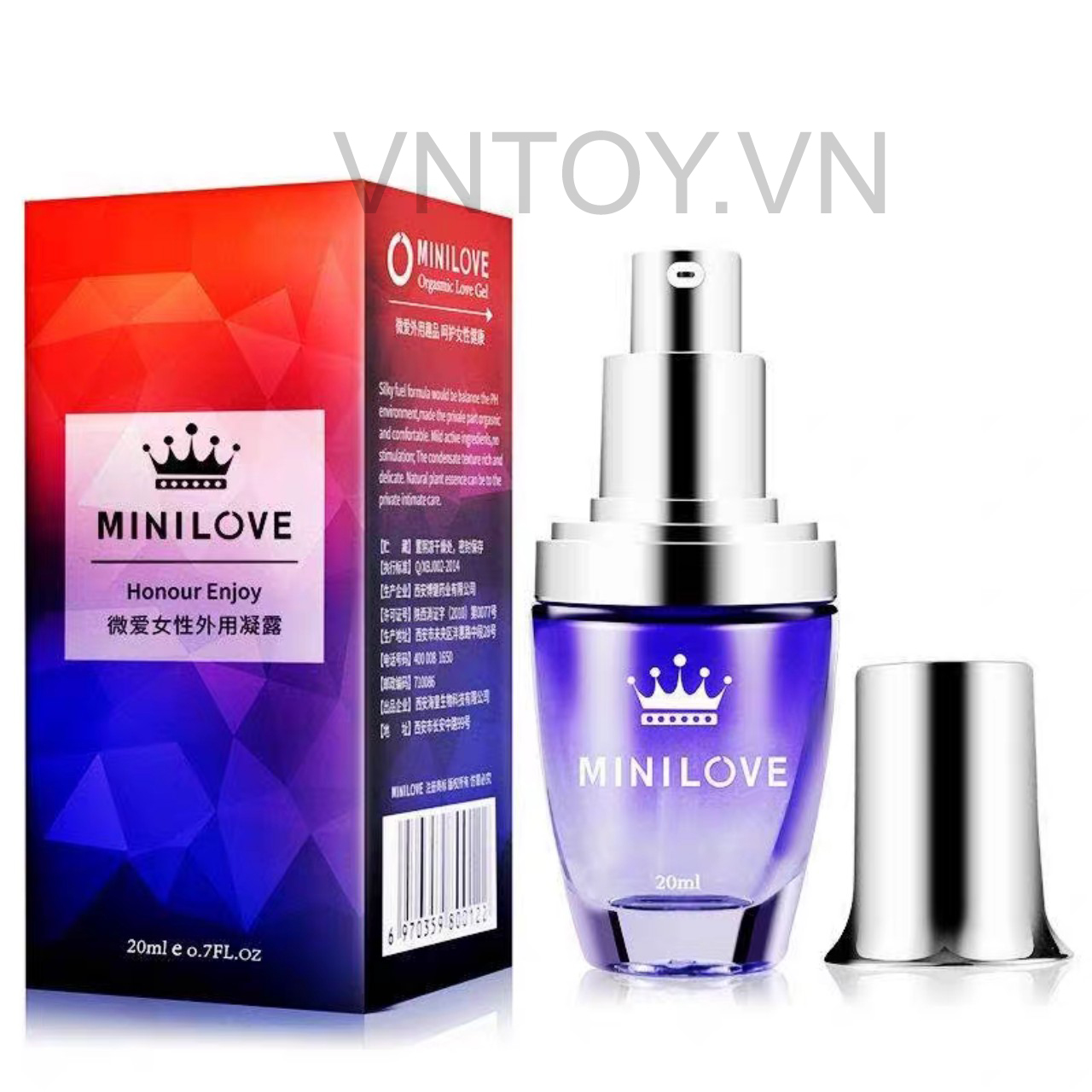 Gel Mini Love kích thích âm đạo tăng khoái cảm cho nữ