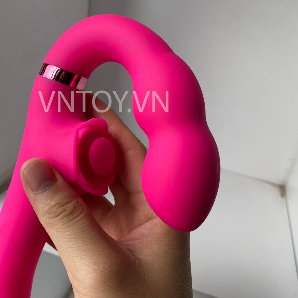 Máy rung âm đạo điều khiển từ xa kích thích 3 điểm