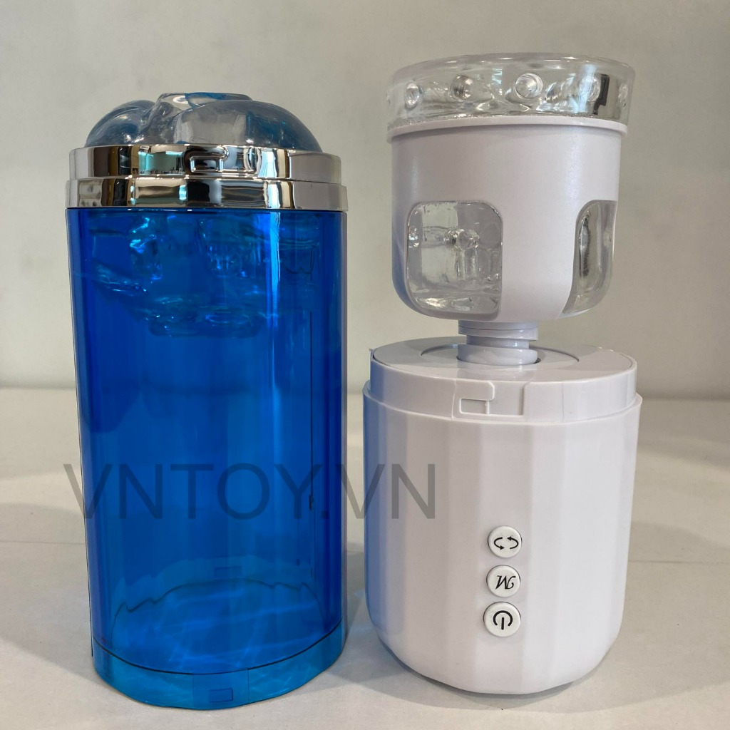 Máy thủ dâm xoay thut tự động trong suốt cao cấp