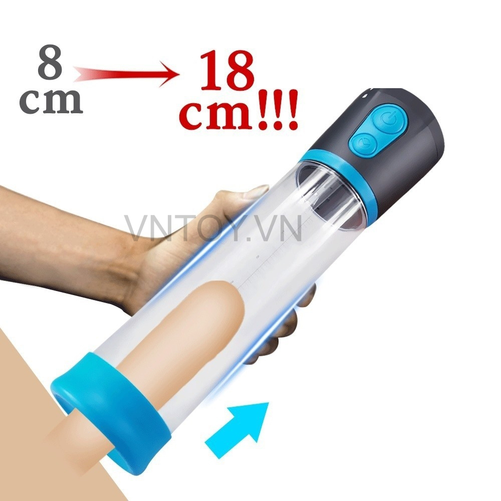 Máy tập dương vật Penis Pump Men Powerup tự động hóa