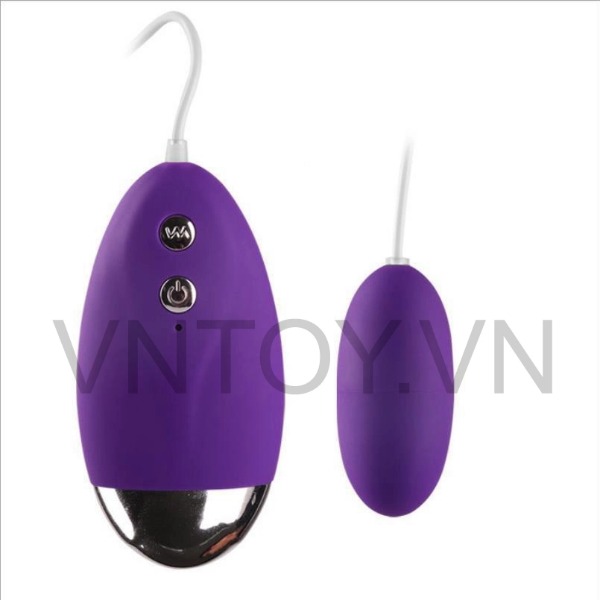 Trứng rung tình yêu 2 đầu Silicon 12 chế độ rung
