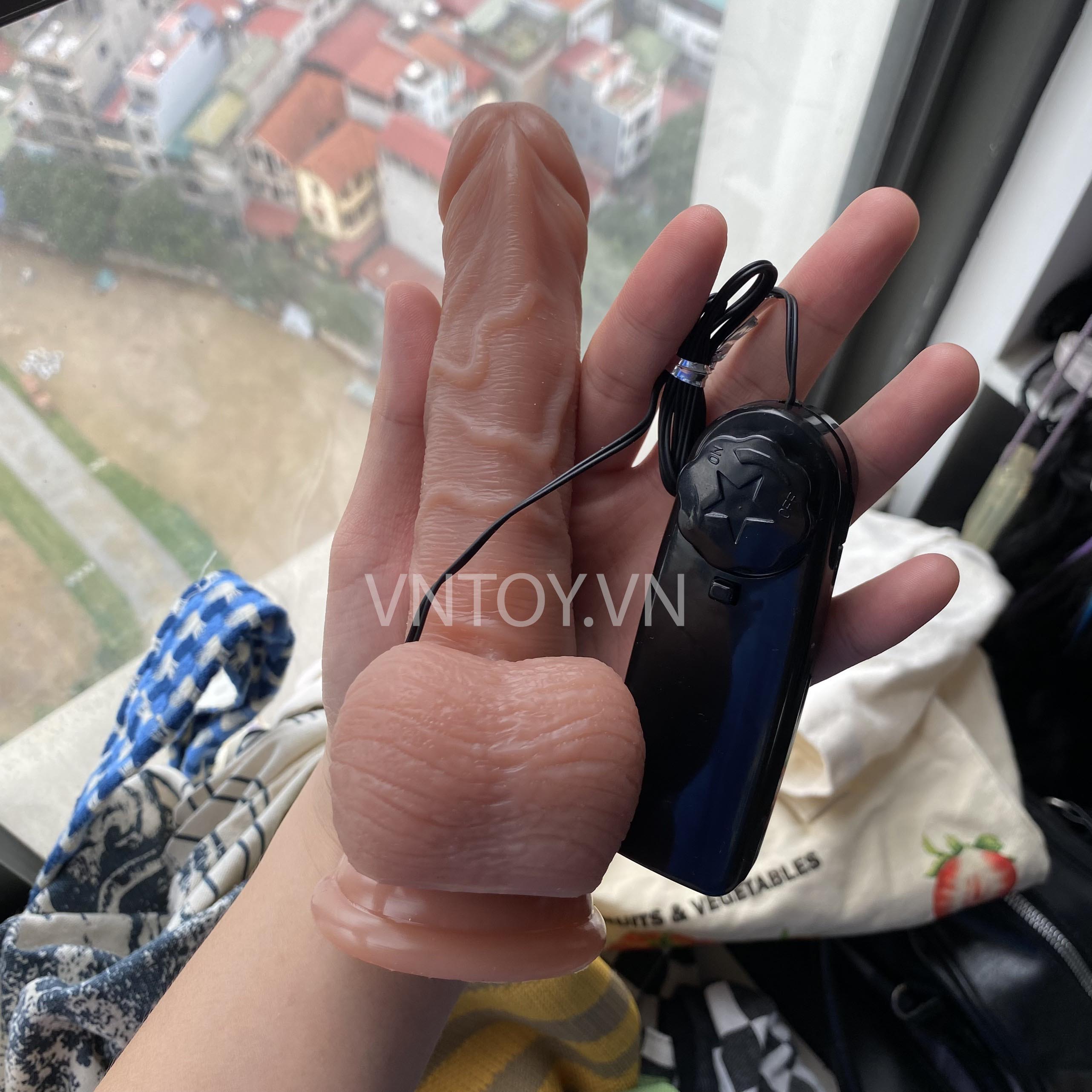 Dương vật giả điều khiển rung ngoáy Jiuai