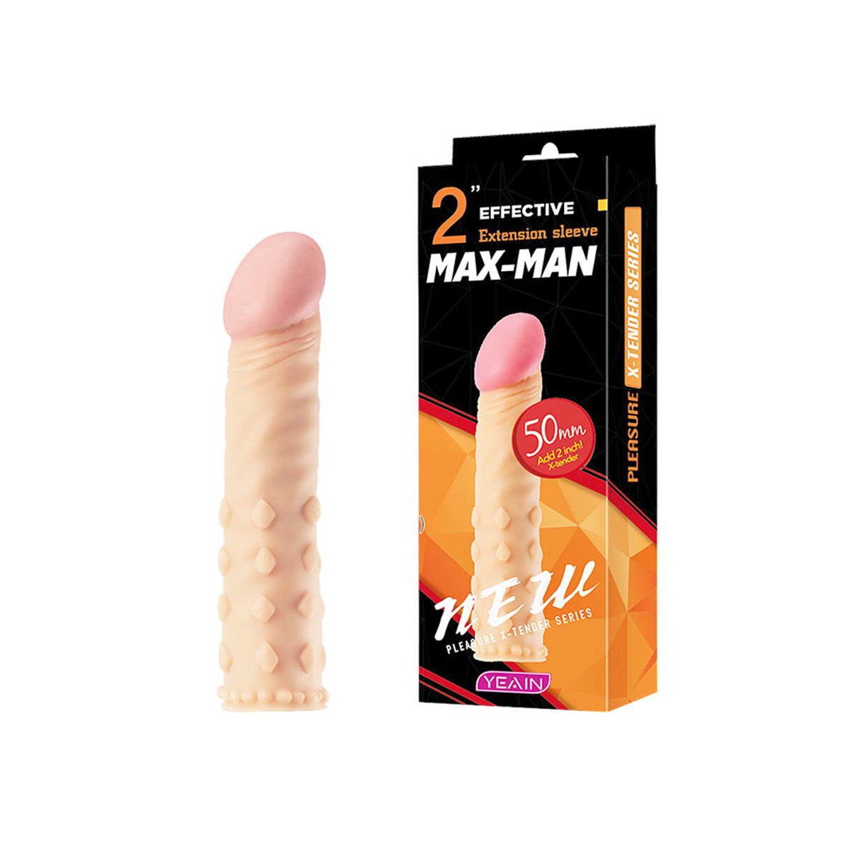 Bao Đôn Dên Yeain MAX-MAN 2 Inch Tăng Kích Thước Thêm 5cm