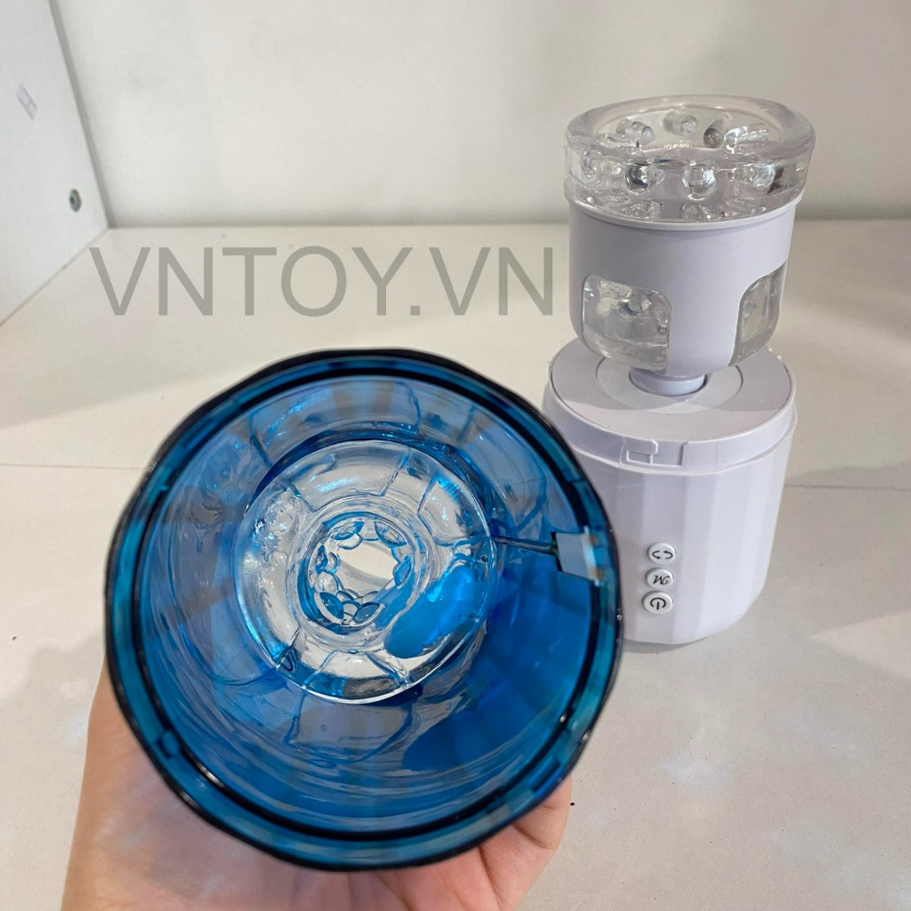 Máy thủ dâm xoay thut tự động trong suốt cao cấp