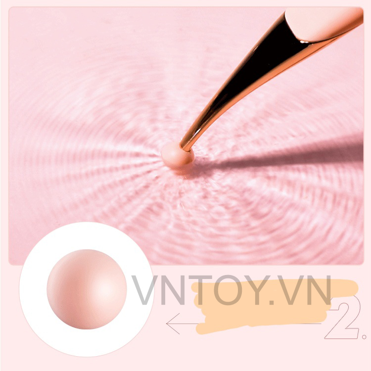 Bút rung 4 đầu thay thế sạc pin cao cấp