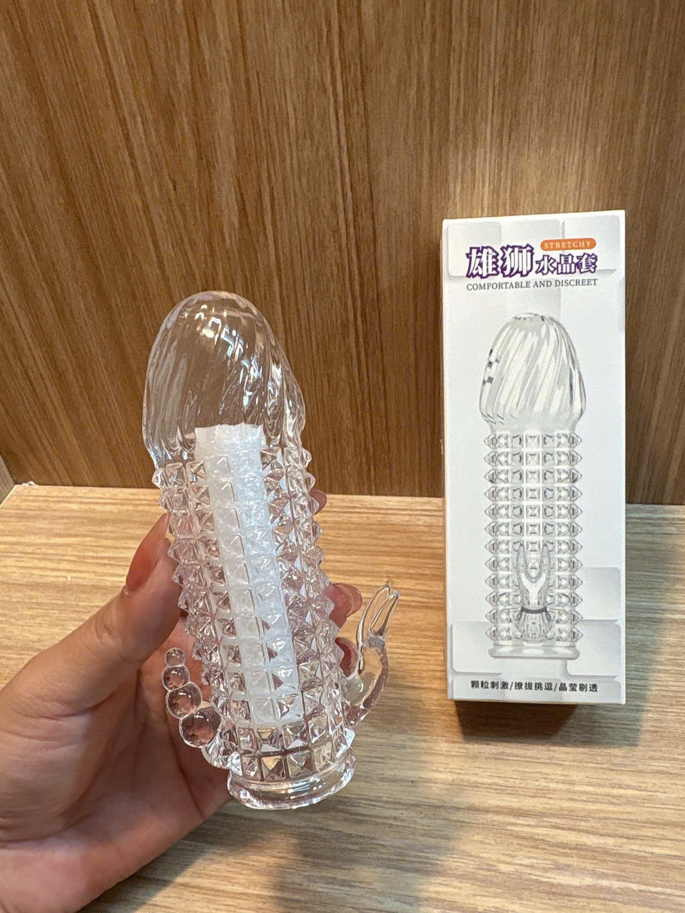 Bao Cao Su Gai Crystal 3 Trong 1 Tăng Cảm Giác Cho Cặp Đôi
