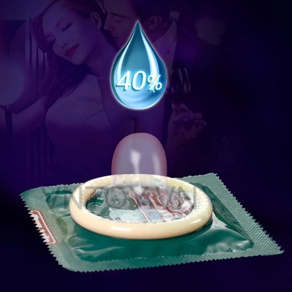 Bao cao su cấp ẩm HA Mingliu Zhiye chính hãng - Hộp 100 cái