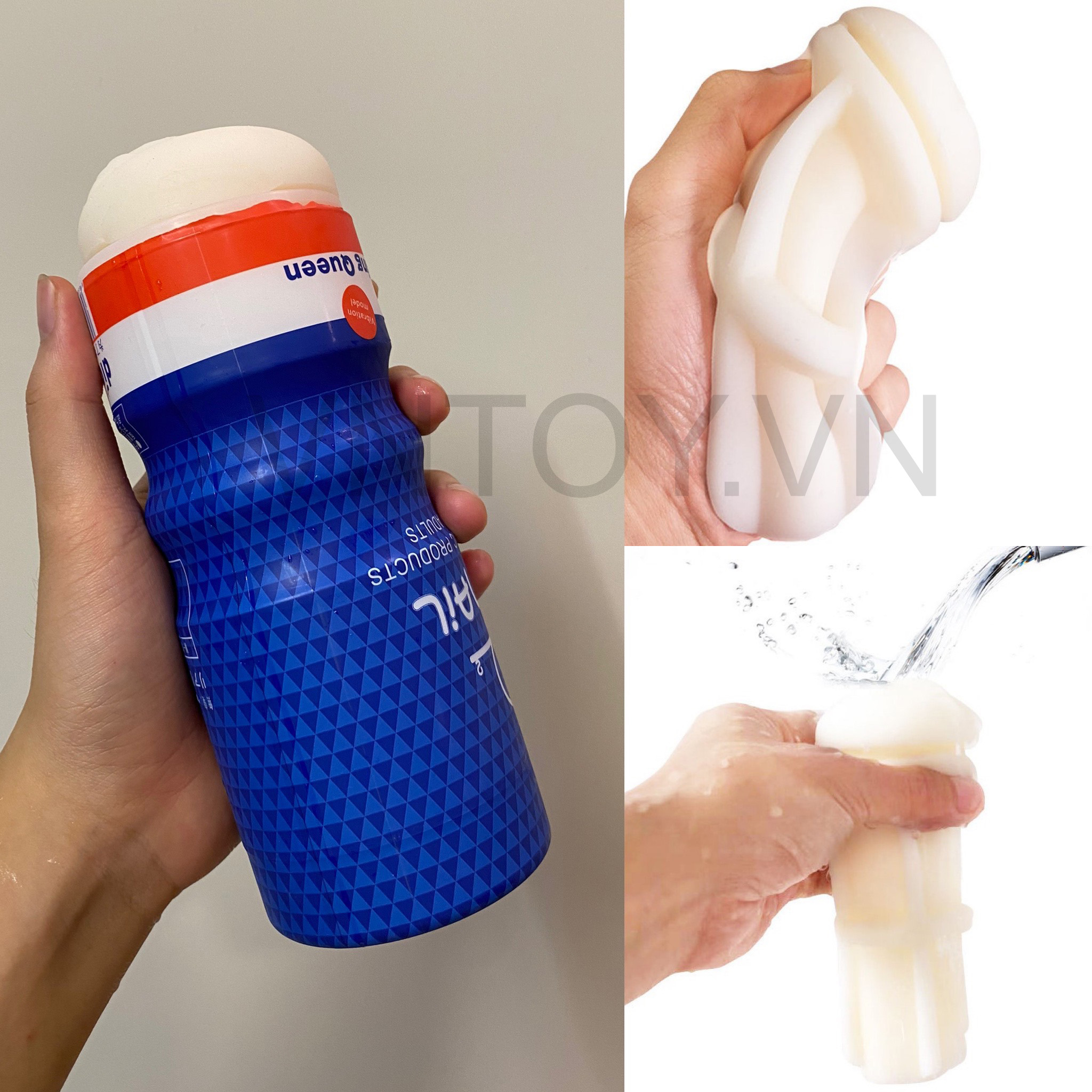 Cốc thủ dâm Snail chính hãng rung 20 chế độ sạc pin giá sinh viên