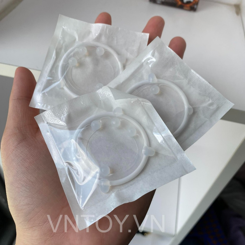 Vòng đeo dương vật gắn bi gai Joker - Hộp 3 cái