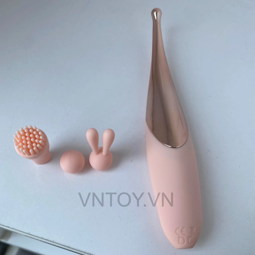 Bút rung 4 đầu thay thế sạc pin cao cấp