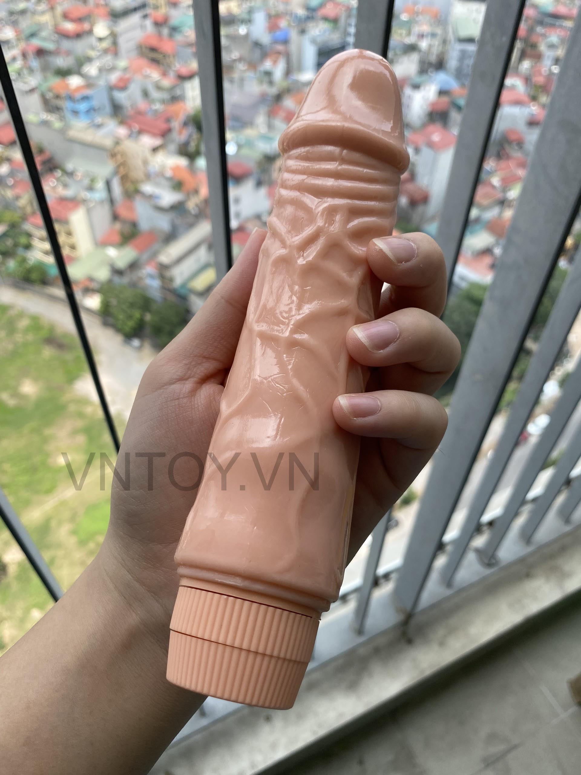 Dương vật giả cầm tay Baile rung xoay pin tự động