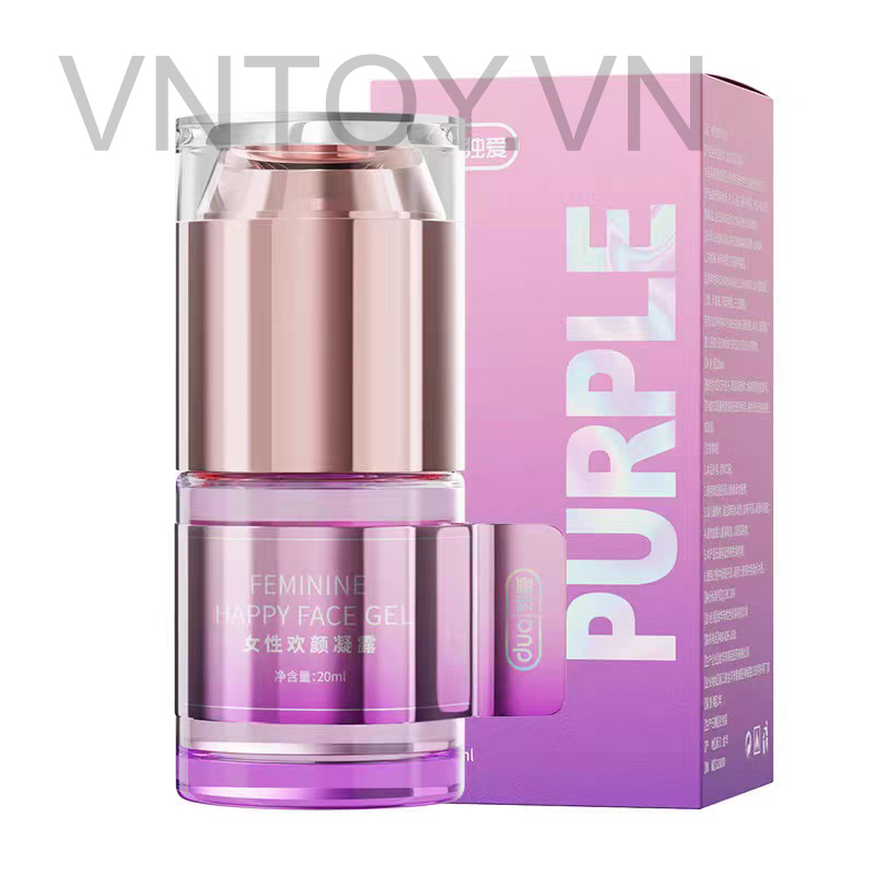 Gel tăng khoái cảm Purple Femine Happy Face kích thích hiệu quả