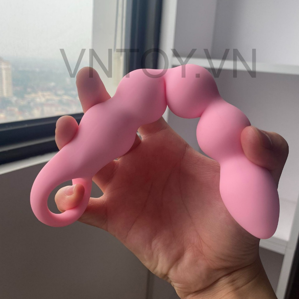 Que rung hậu môn cao cấp nhiều viên bi kích thích