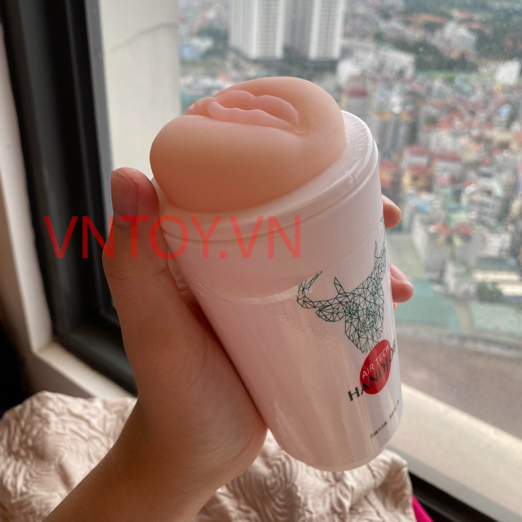 Cốc thủ dâm Air Tech Handjob ngụy trang hình trà sữa