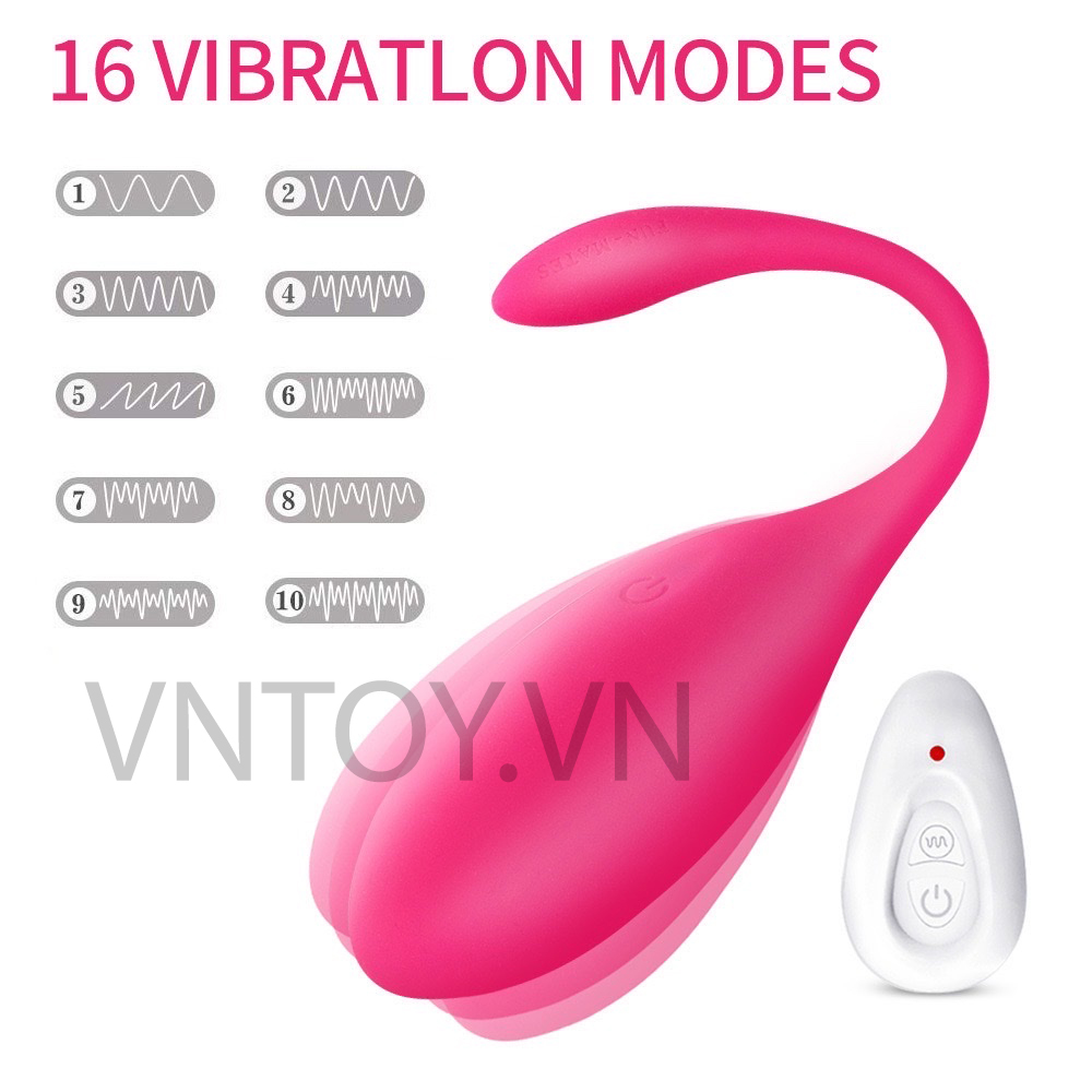 Trứng rung điện giật Levett cao cấp điều khiển từ xa