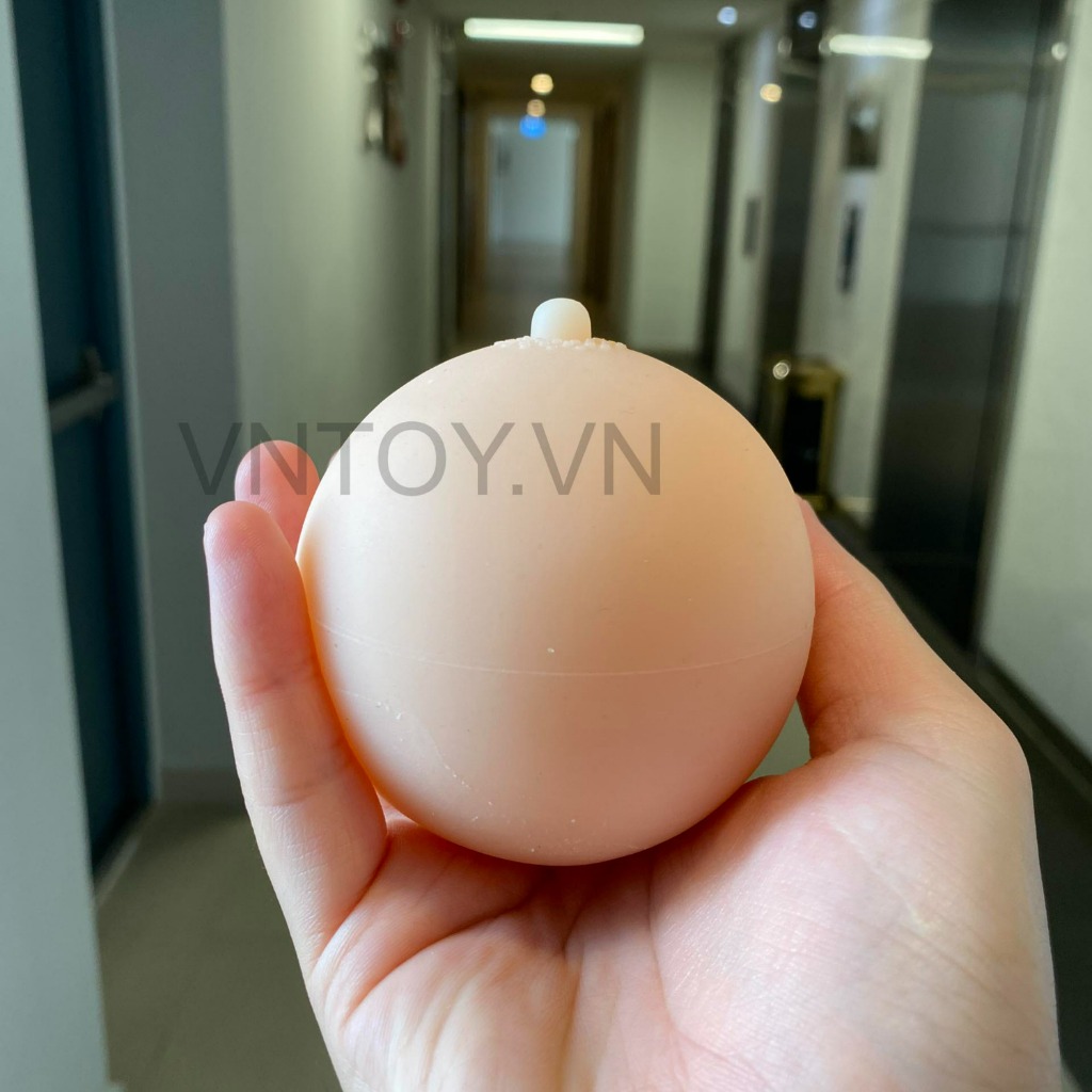 Vú giả cầm tay giá rẻ Silicon như thật có lỗ âm đạo