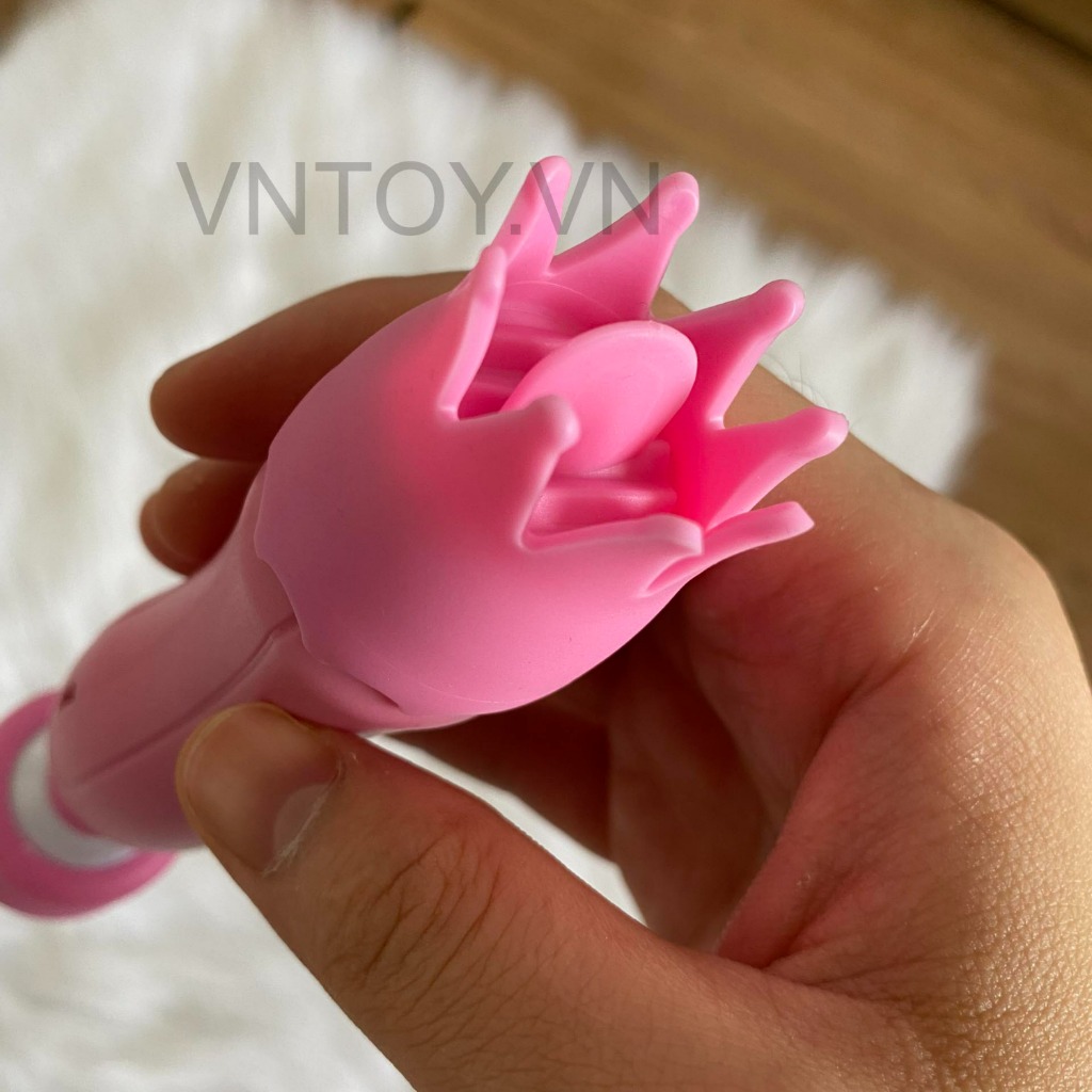 Chày rung tình yêu có lưỡi liếm sạc pin