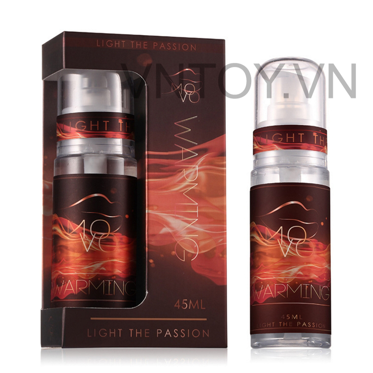 Gel bôi trơn nóng ấm Movo Warming Light The Passion chai 100ml