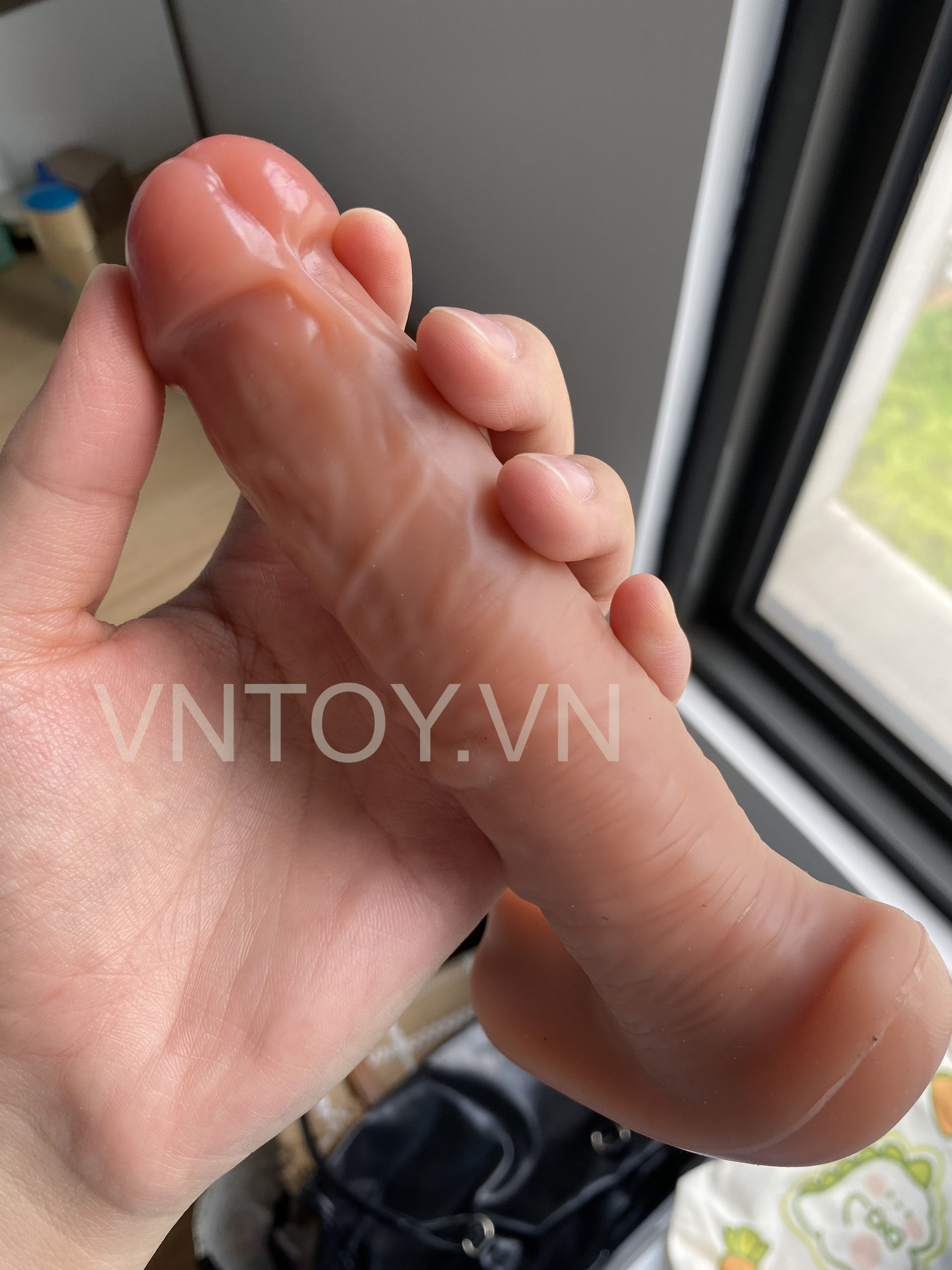 Dương vật giả nhét quần lót rung thụt sưởi ấm điều khiển từ xa