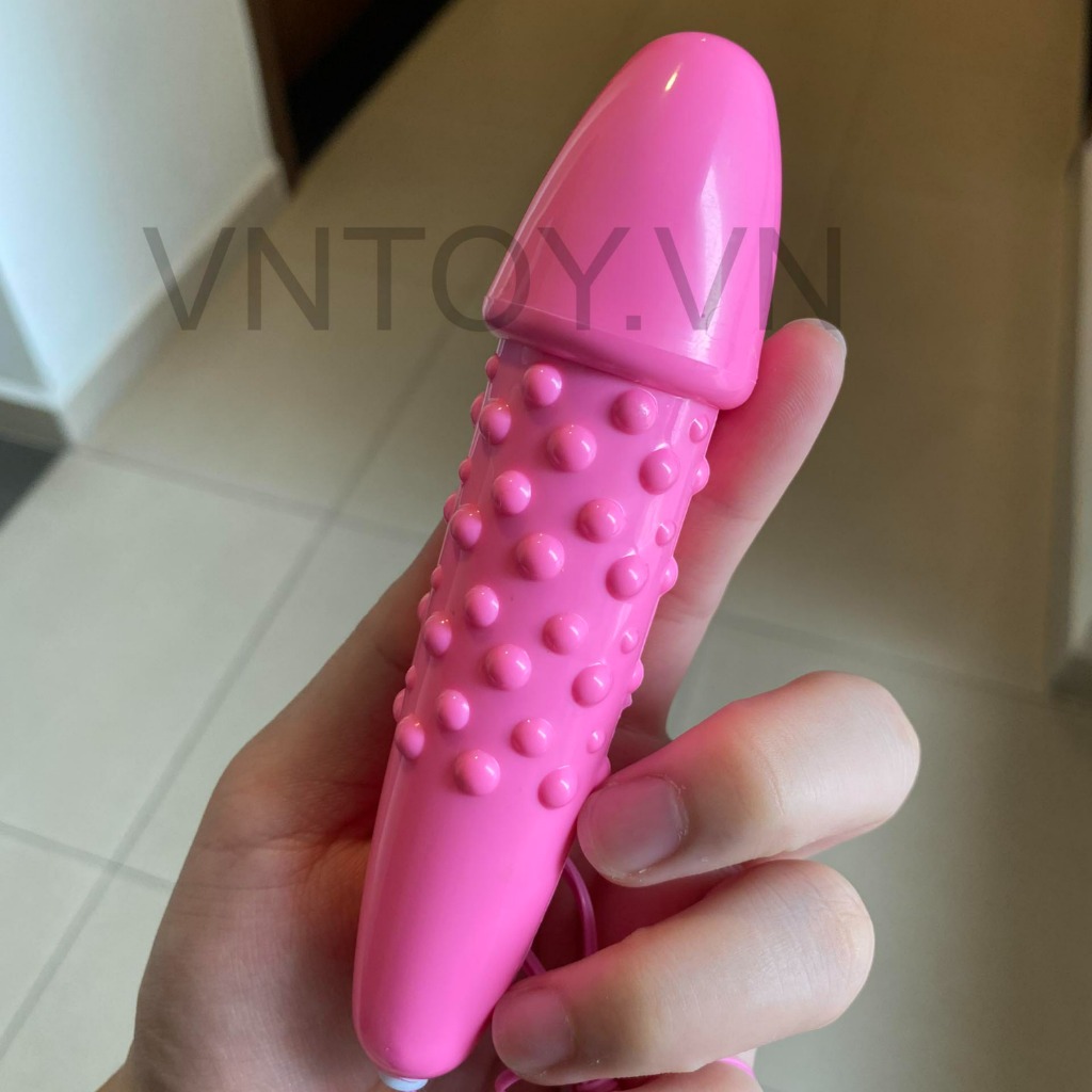 Trứng rung 2 đầu có gai hình dương vật rung siêu mạnh