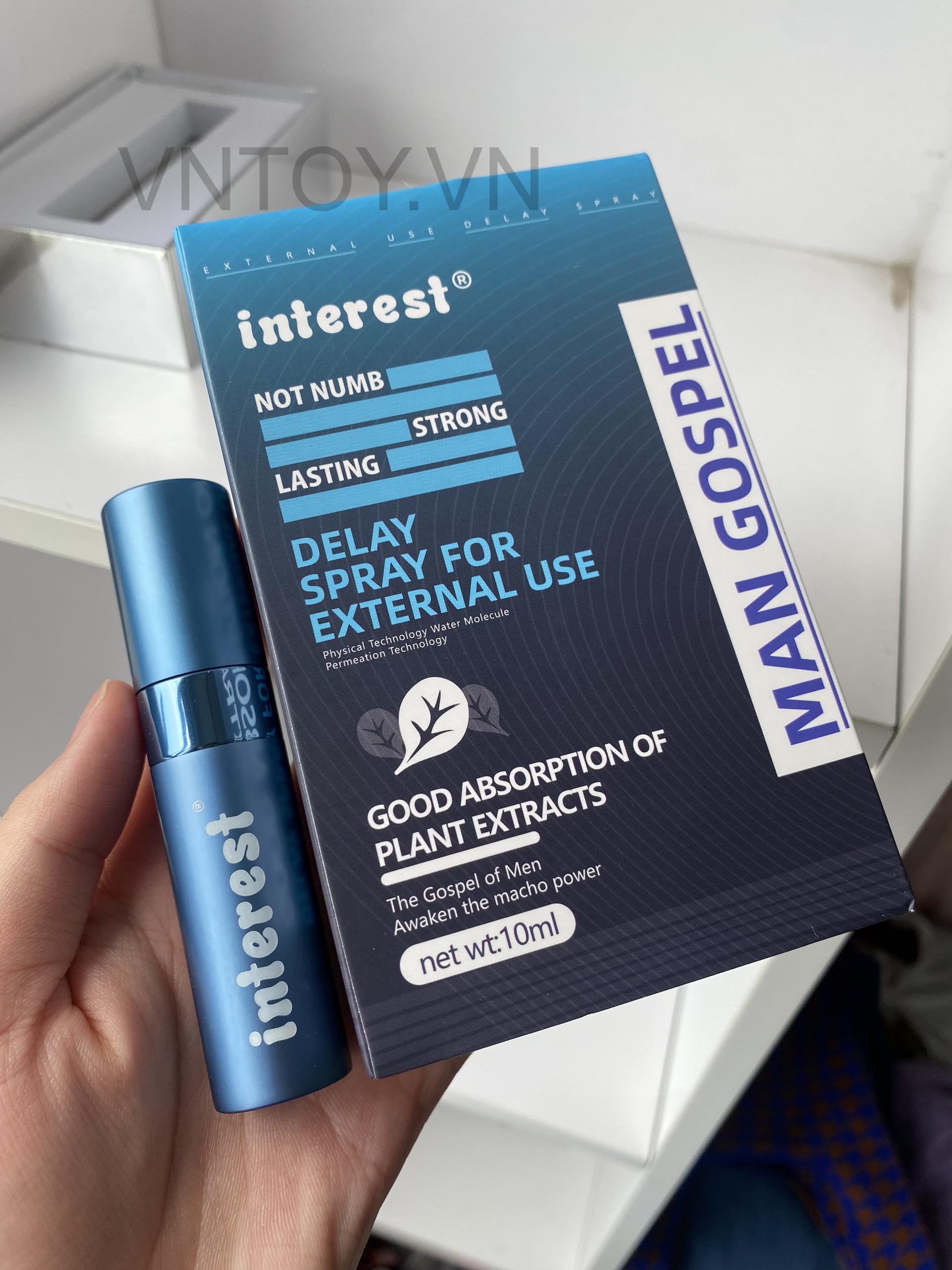 Chai Xịt chống xuất tinh sớm Interest chính hãng