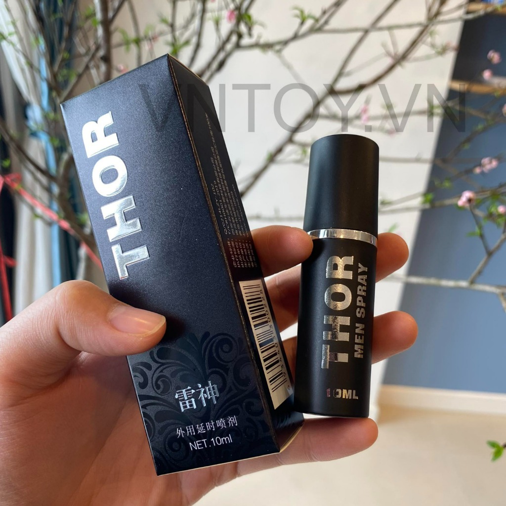Chai Xịt chống xuất tinh sớm Thor chính hãng kéo dài thời gian quan hệ