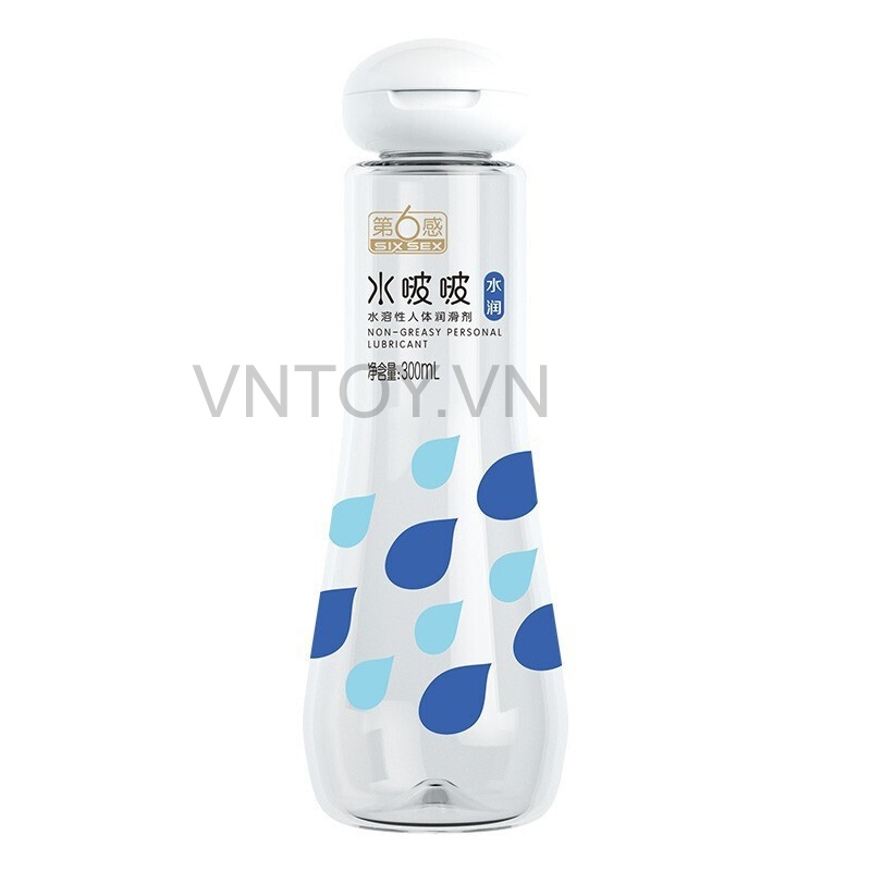 Gel bôi trơn Body cấp ẩm Six Sex chính hãng chai 300 ml