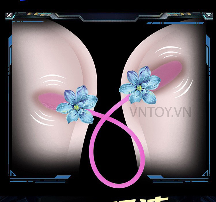 Trứng rung 2 đầu có gai dành cho les