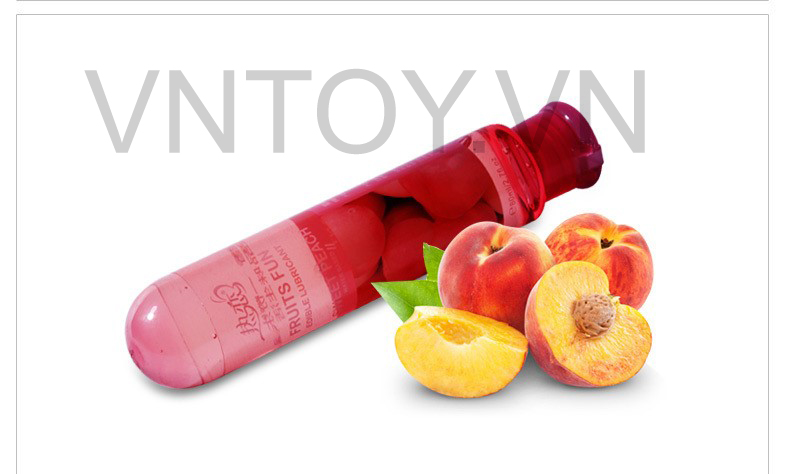 Gel bôi trơn hương trái cây Cam Cherry Dâu Đào Việt Quất nuốt được