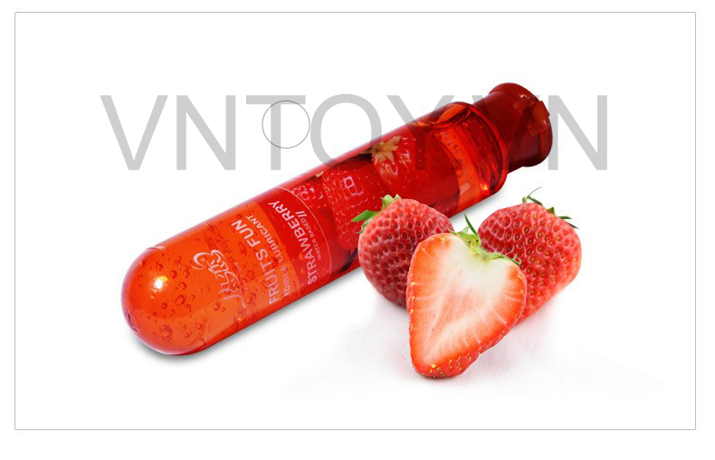 Gel bôi trơn hương trái cây Cam Cherry Dâu Đào Việt Quất nuốt được