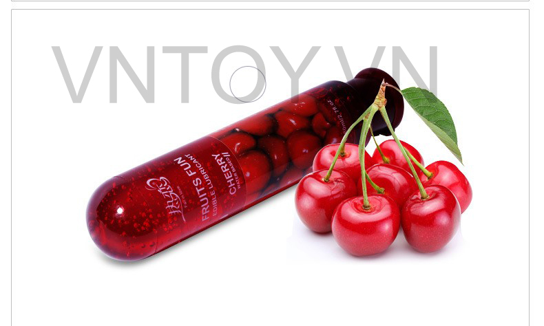Gel bôi trơn hương trái cây Cam Cherry Dâu Đào Việt Quất nuốt được