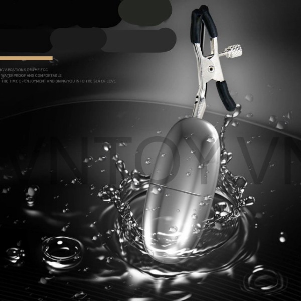 Trứng rung tình yêu kẹp đầu ti