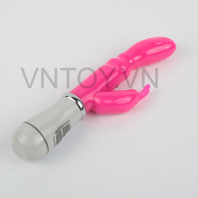 Máy rung âm đạo và điểm G thiết kế hình dương vật rẽ nhánh