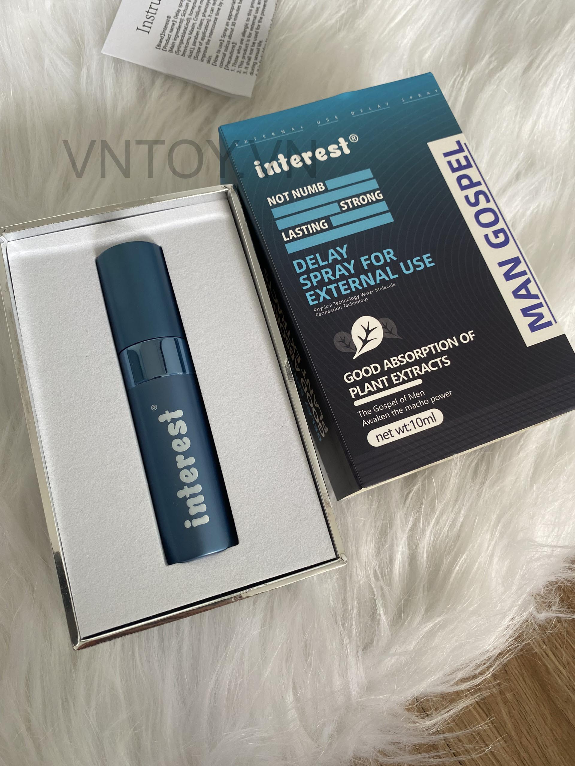 Chai Xịt chống xuất tinh sớm Interest chính hãng