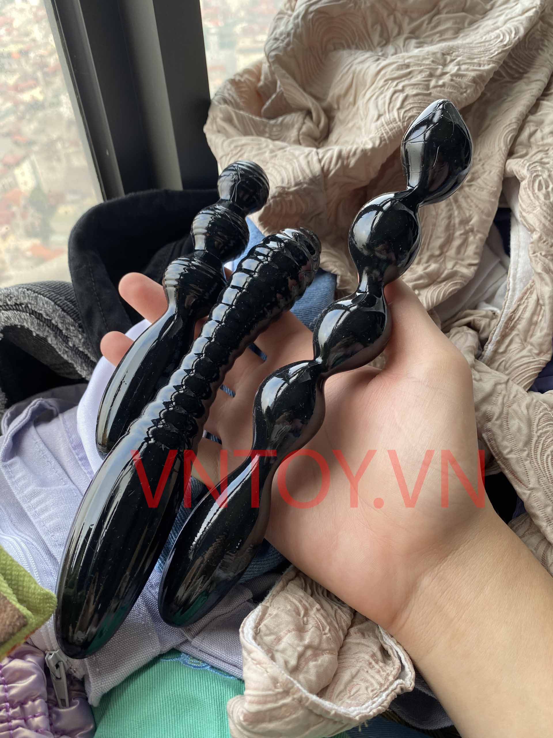 Gậy chọc kích thích hậu môn Silicon mềm dẻo