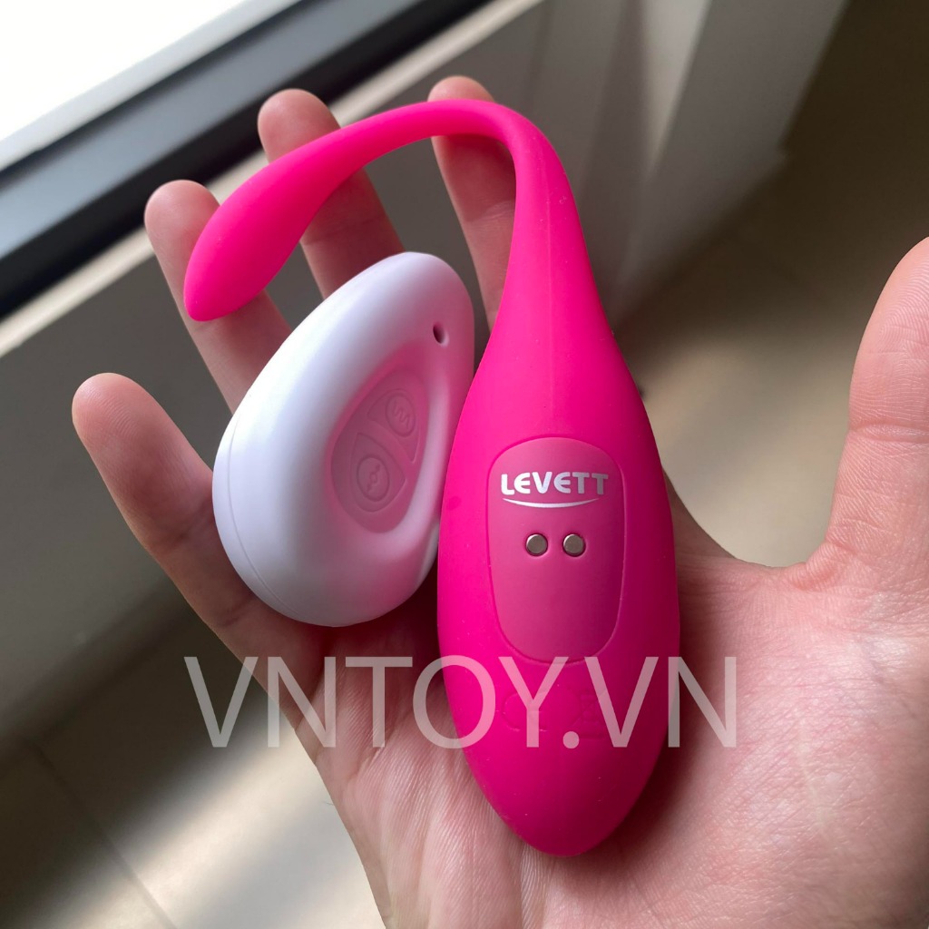 Trứng rung điện giật Levett cao cấp điều khiển từ xa