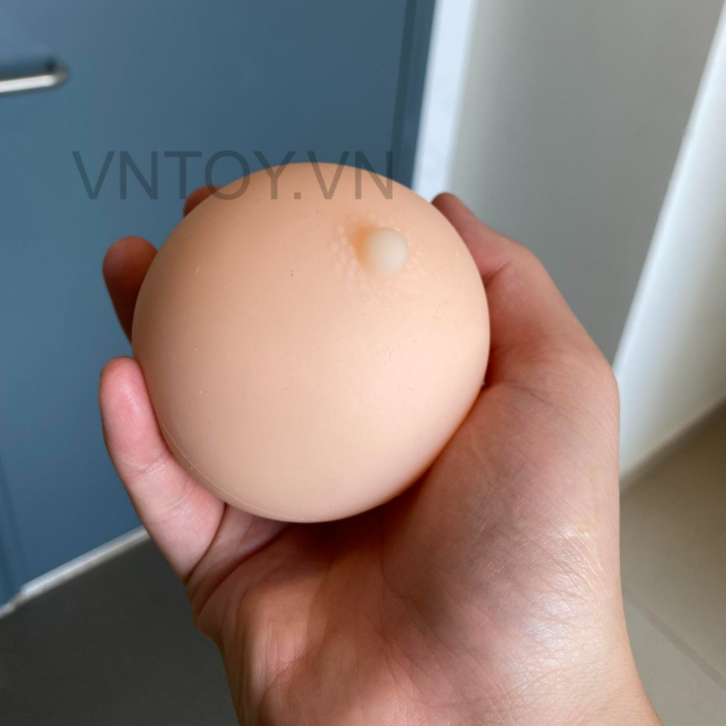 Vú giả cầm tay giá rẻ Silicon như thật có lỗ âm đạo