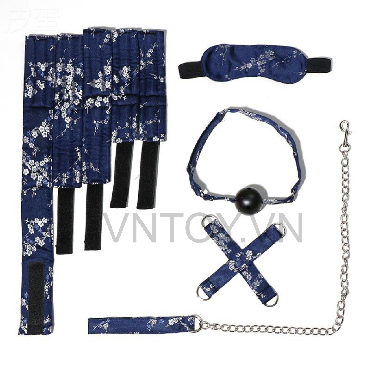 Đồ chơi bạo dâm BDSM 7 món phong cách hoa lá