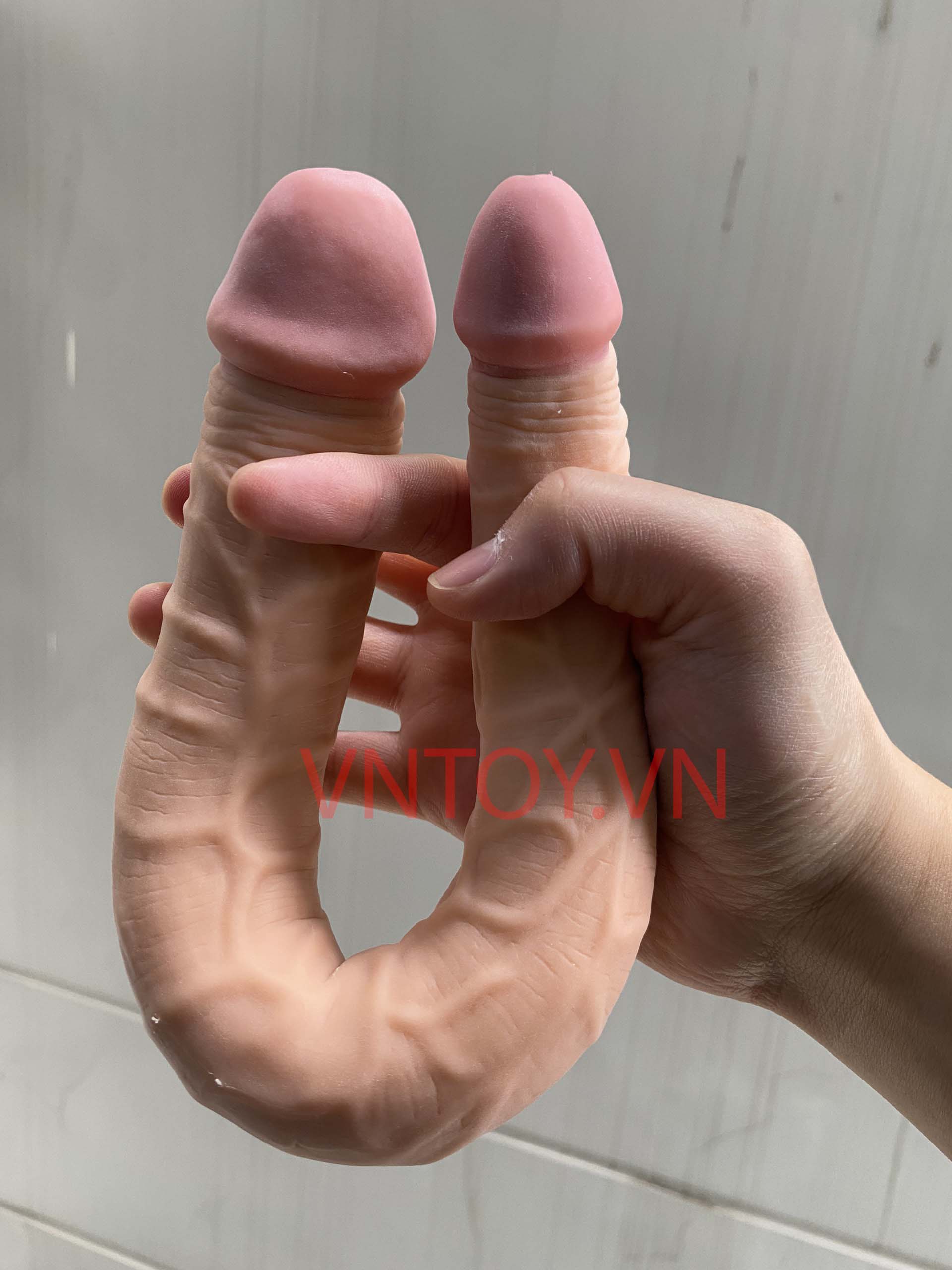 Dương vật giả 2 đầu dành cho Les cao cấp